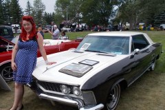 Ashley with her 66 Buick Riviera