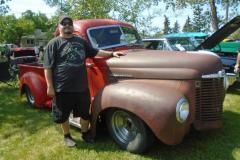 Matt with his 49 International