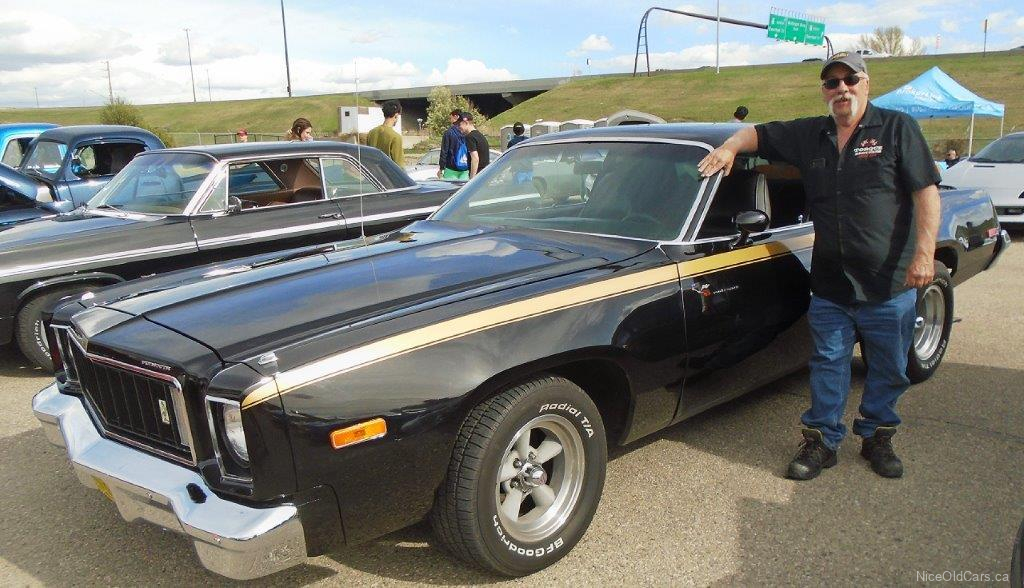 Tony with his 1975 Plymouth Roadrunner