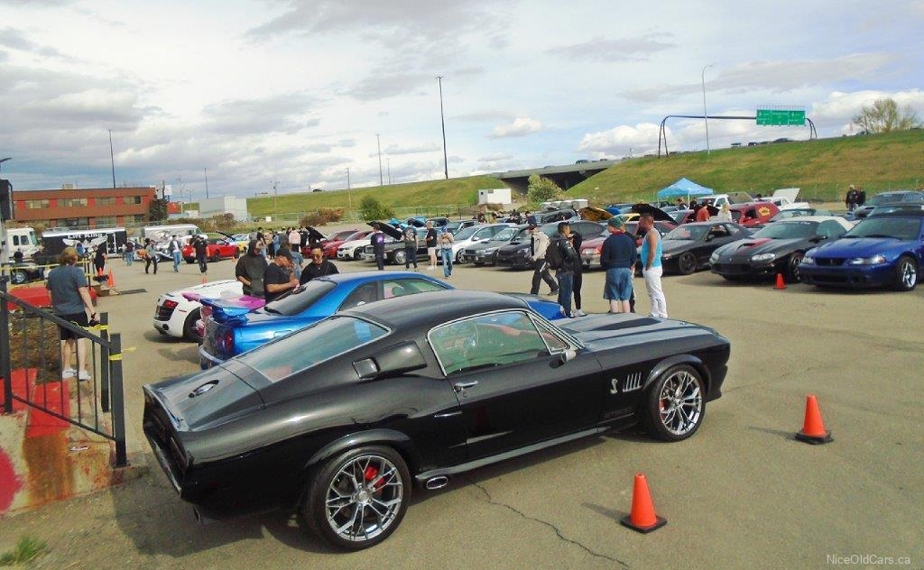 The main lot filled up fast. Across the street, another lot was available which holds hundreds of vehicles. 