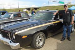 Tony with his 1975 Plymouth Roadrunner